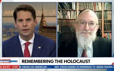 Newsmax: Rabbi Yaakov Menken Interview for International Holocaust Remembrance Day 2021