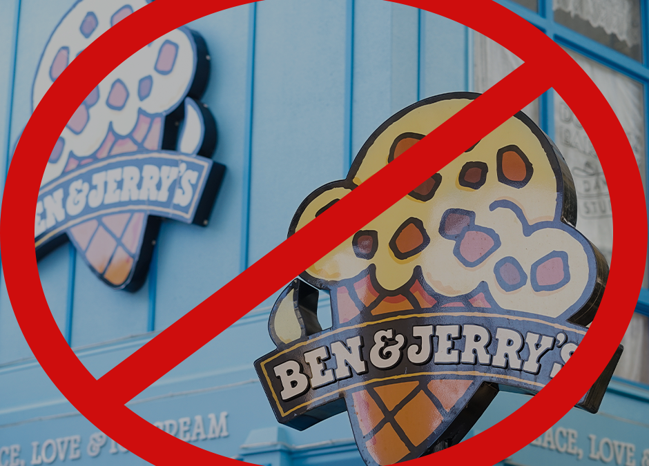 10,000+ Sign CJV Petition to Boycott Ben & Jerry’s