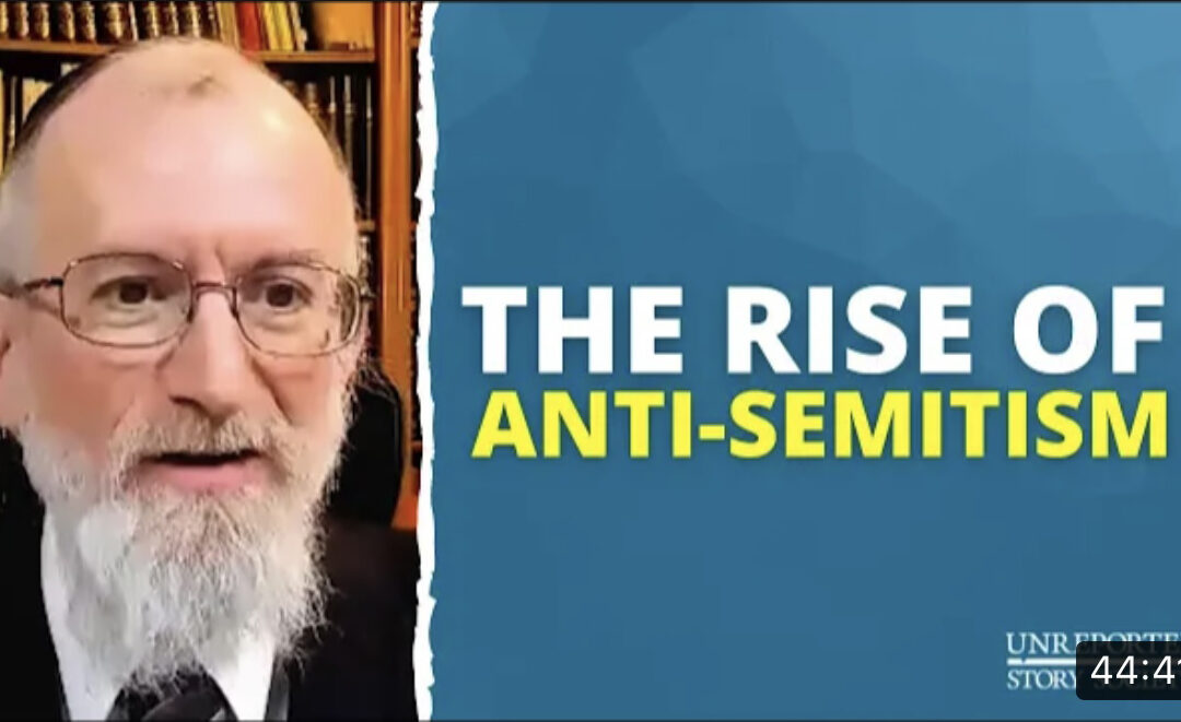 The Ann and Phelim Scoop: The Rise Of Anti-Semitism In America With Rabbi Yaakov Menken