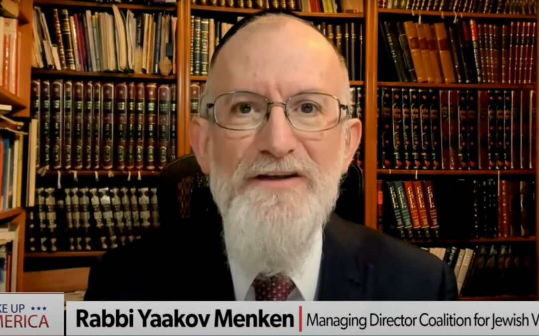 Rabbi Menken to Newsmax: Trump’s Post on US Jews, Israel ‘Absolutely True’