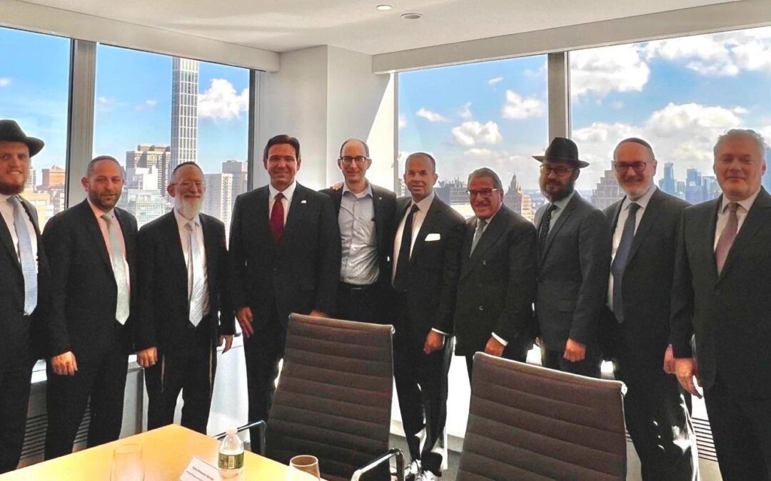 JNS: DeSantis ‘hit right notes’ in New York meeting with Orthodox leaders