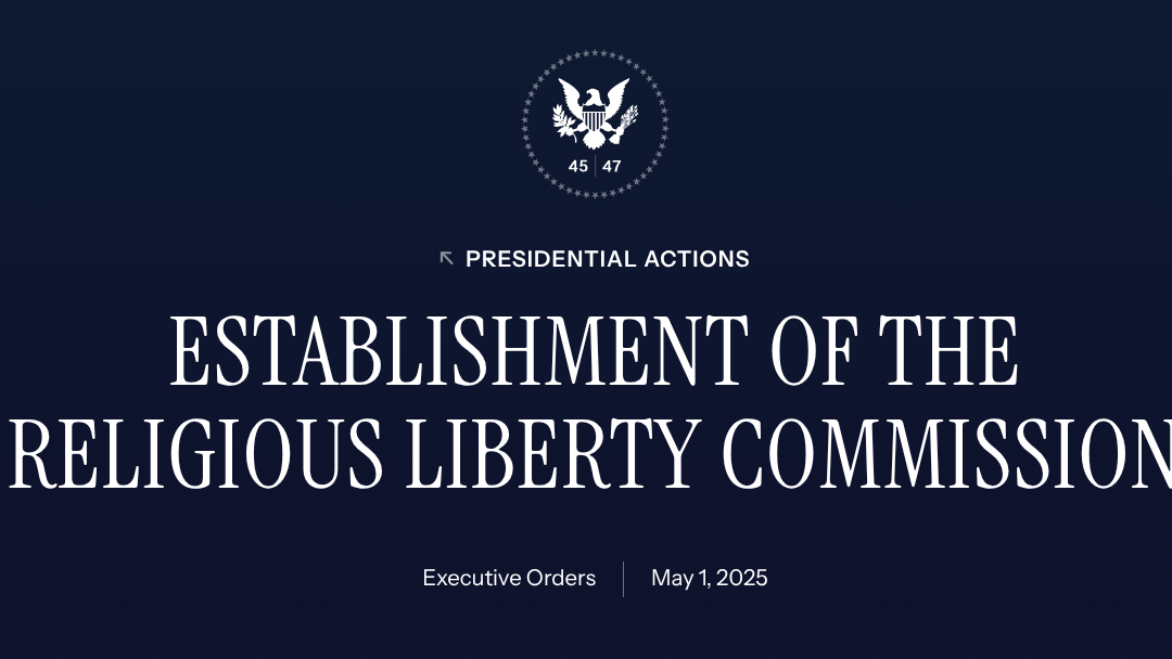 Rabbi Yaakov Menken Appointed to President’s Religious Liberty Advisory Board of Religious Leaders