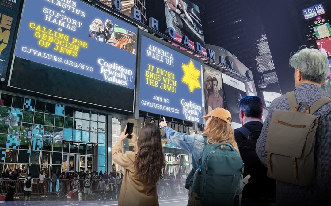 Yahoo: Rabbi group to unleash massive Times Square ad campaign condemning ‘Free Palestine’ movement