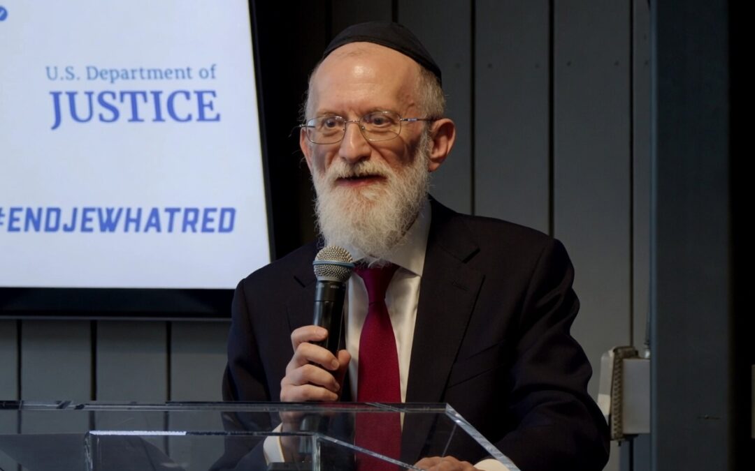 Address by Rabbi Yaakov Menken to “Unite Against Extremism” Conference